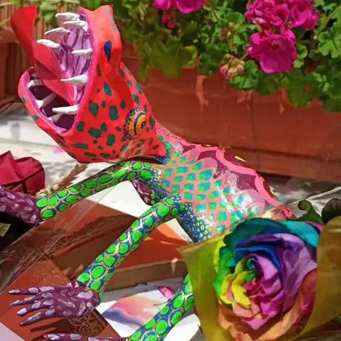 Artesanía Alebrije Ruperto elaboración paso 6